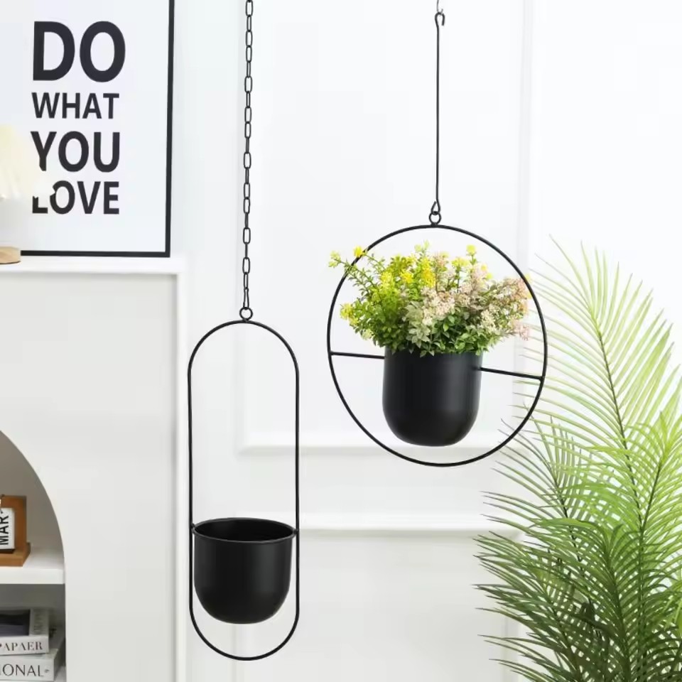 Creative Iron Plant Hanging Ba - Echeveria Succulent ulasan dan harga