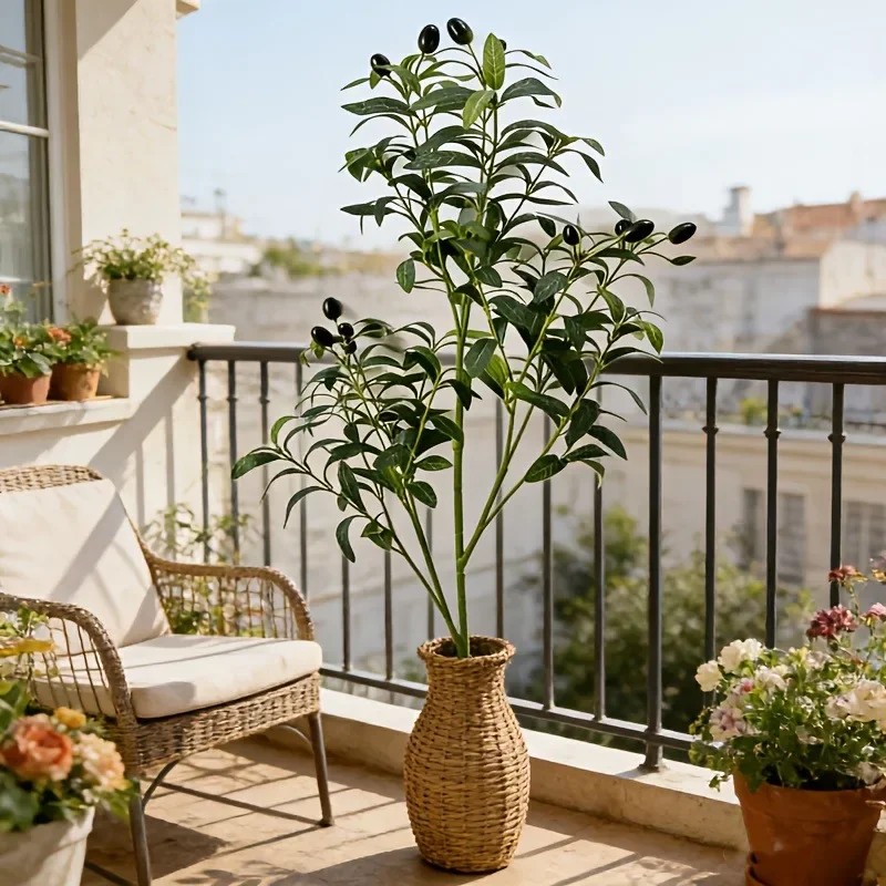 Artificial Olive Tree 28cm-120 - Ficus Lyrata Tree ulasan dan harga